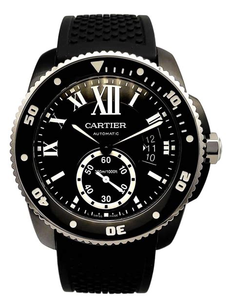 cartier watch diver|cartier diver watch sale.